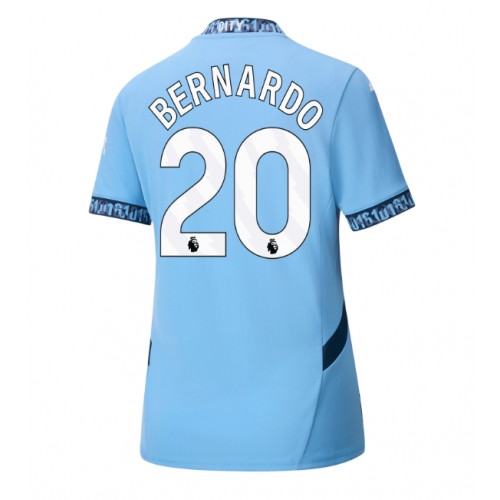 Ženski Nogometni dresi Manchester City Bernardo Silva #20 Domači 2024-25 Kratek Rokav